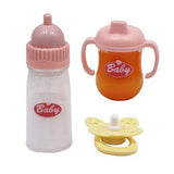 Set Biberón con Sonidos Para Muñecas