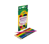 Lápices de Colorear Set 12 Unidades Lavables