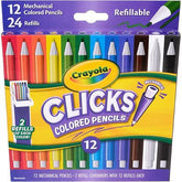 Lapices de Colores - Clicks 12pc