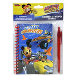 Set de Cuaderno con Espiral y Bolígrafo Mickey Mouse