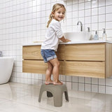 Banco Elevador Antideslizante Gris