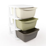 Set de Almacenamiento de Tres Niveles