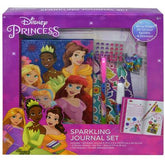 Set de Diario Brillante Princesas Disney