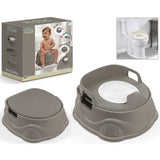 Adaptador de Inodoro 3 En 1 con Escalón Gris