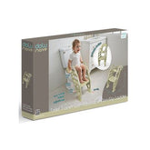 Inodoro de Entrenamiento con Escalera Ajustable Antideslizan