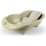 Bañera para Bebe Hippo con Soporte Verde