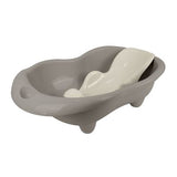 Bañera para Bebe Hippo con Soporte Gris