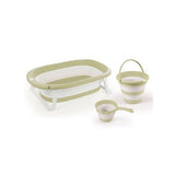 Set de Baño Plegable 3pc Bebé Verde