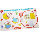 Pizzarra Magnetica Portable 58 piezas