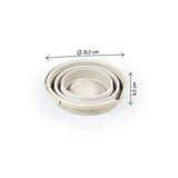 Cubo de Baño Plegable Para Bebé Crema