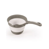 Vaso Plegable para Enjuage Gris