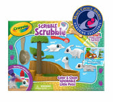 Set Juego Scribble Scrubbie Cascada Dinosaurio