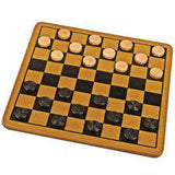 Juego Mesa - Damas y Tic Tac Toe Madera