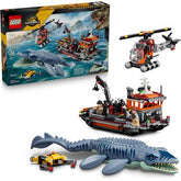 LEGO® Jurassic World - Mosasaurus Dinosaur Boat Attack