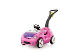 Step2 - Carrito Whisper II con Palo Empujar Rosado
