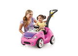 Step2 - Carrito Whisper II con Palo Empujar Rosado