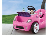 Step2 - Carrito Whisper II con Palo Empujar Rosado