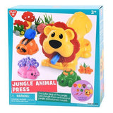 Set Masilla Animales De La Jungla