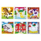 Rompecabeza Casa Granja Bloques 9 piezas