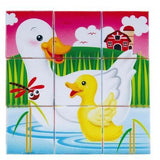 Rompecabeza Casa Granja Bloques 9 piezas