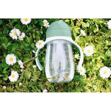 Vasito de Entrenamiento con Pajilla-Verde