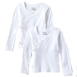Camisa Blanca Mangas Largas 2pc NB