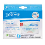 Dr Brown's - Set 5 Bolas Esterilizador para Microonda
