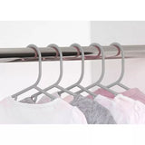 Set de Perchas Gris 18 Piezas