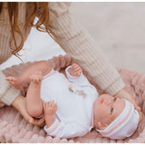 Reborn Arias 40cm Lola Rosa con Capazo