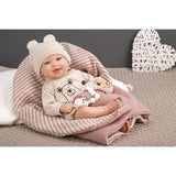 Reborn Arias 45cm Lain Con Saco de Dormir