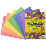 Set 48 Hojas Papel Construcción Formas