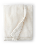 Manta de Felpa para Bebé Blanca