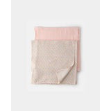 Set 2pc Mantas Floral Muselina