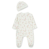 Set Pijama y Gorro Niña Floral