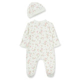 Set Pijama y Gorro Niña Floral
