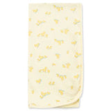 Manta de Patico Unisex Amarillo Print