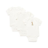 Set de Body 3PC Unisex Ivory Multi