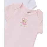 Set de Body 3PC Rosa Niñas Pink Multi