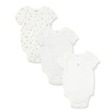 Set de Body 3PC Blanco Niñas Ivory