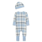 Pijama Cuadros Azul