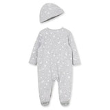 SET DE PIJAMA Y GORRO MOON & STARS