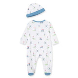 SET DE PIJAMA Y GORRO GOLF CLUB