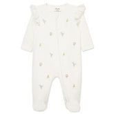 Pijama Floral Crema