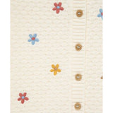 Enterizo Tejido Crema Floral