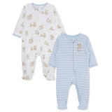Set 2pc Pijama Osos Azul
