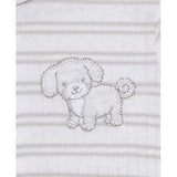 Set 2pc Pijama Cuddly Puppies Gris