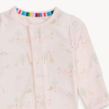 Pijama Magnetic Footie Safari Rosa