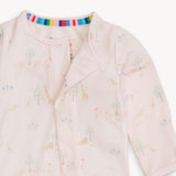 Pijama Magnetic Footie Safari Rosa