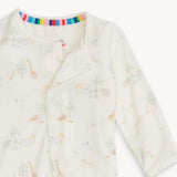 Pijama Magnetic Footie Safari Blanca
