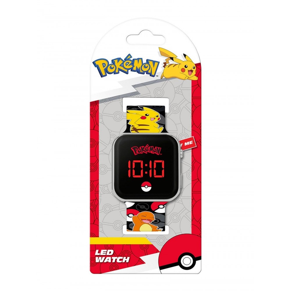 Reloj Pokemon Pikachu Led – La Novia de Villa